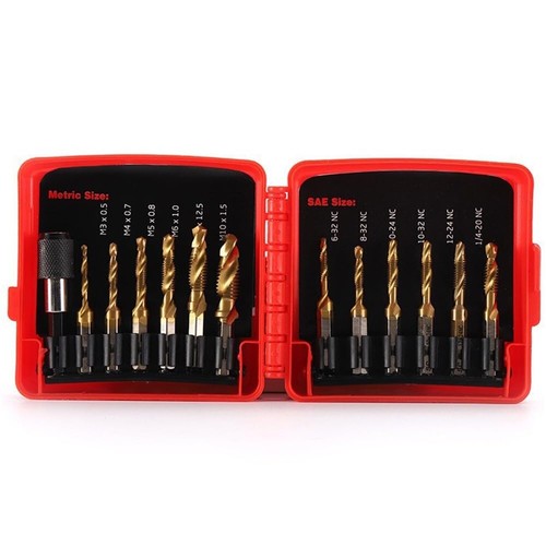 Titanium combination drill tap - titanium,