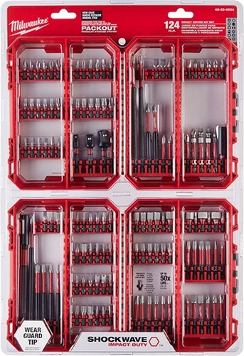 Milwaukee 4034 124pc - 48-32-4034,