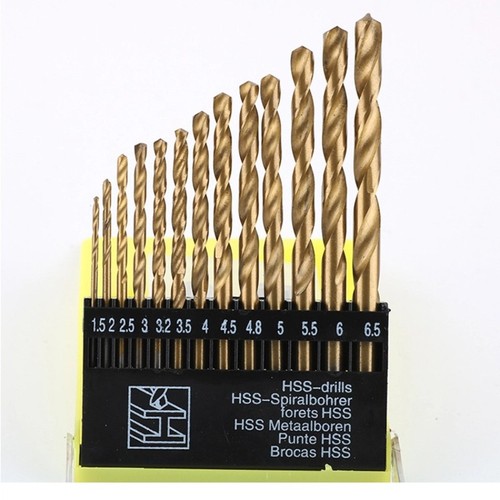 13pcs hss titanium - 13pcs,