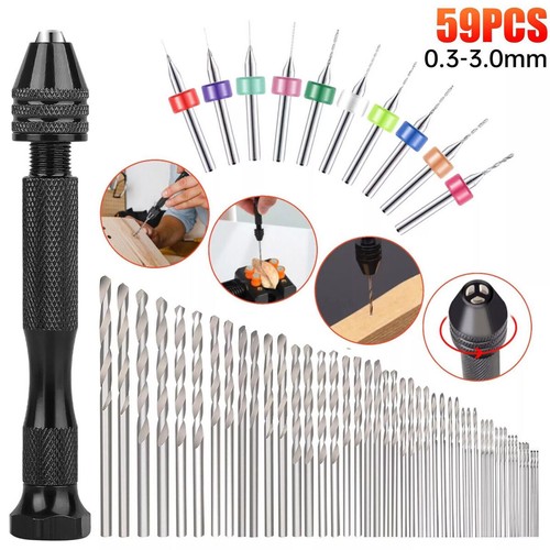 Pcs twist drill bits - 59, set